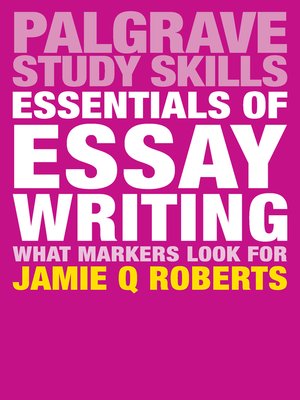 Essentials of Essay Writing - ebook